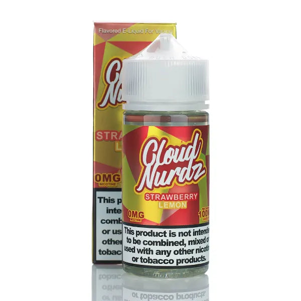 Cloud Nurdz E-Liquid - No Nicotine Vape Juice - 100ml - Black Coral